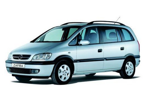 OPEL ZAFIRA A AUTO GUMMIMATTEN (1999-2005)