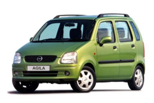 OPEL AGILA I. AUTO GUMMIMATTEN (2000-2008)