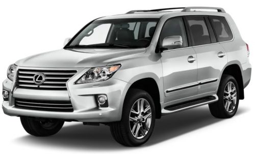 LEXUS LX 570 AUTO GUMMIMATTEN (2012-2022)