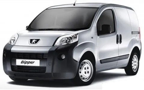 PEUGEOT BIPPER (VAN) REZAW-PLAST GUMMI FUẞMATTEN (2007-2017)