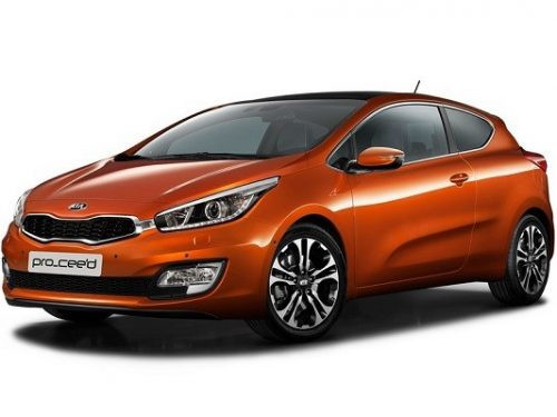 KIA PROCEED (JD) REZAW-PLAST GUMMI FUẞMATTEN (2012-2018)